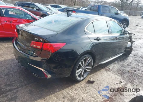 2020 Acura Tlx Tech Package z USA, uszkodzony, nr VIN 19UUB3F47LA003775